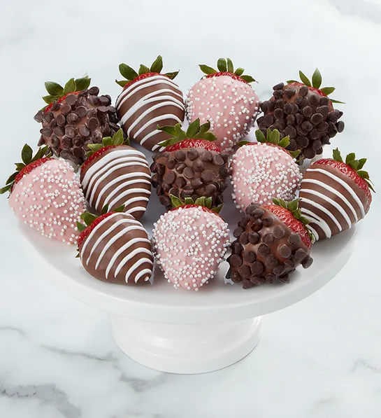 Full Dozen Gourmet Dipped Strawberries | Mother's Day Treats