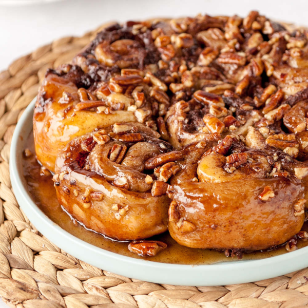 Sticky Buns with Nuts